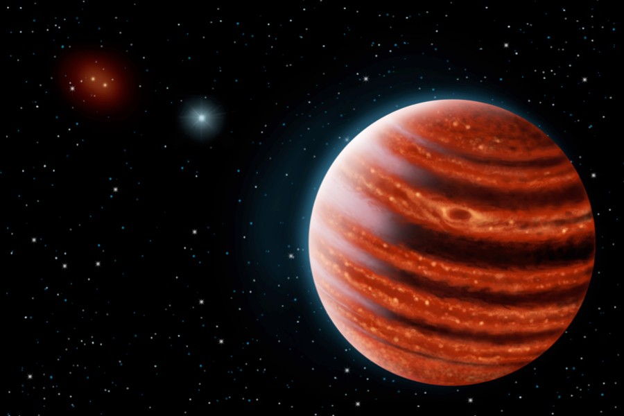 Astronomers photograph a gas giant exoplanet younger than Jupiter